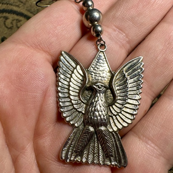 Single silver plated eagle earring From the ‘90’s. - Picture 7 of 7